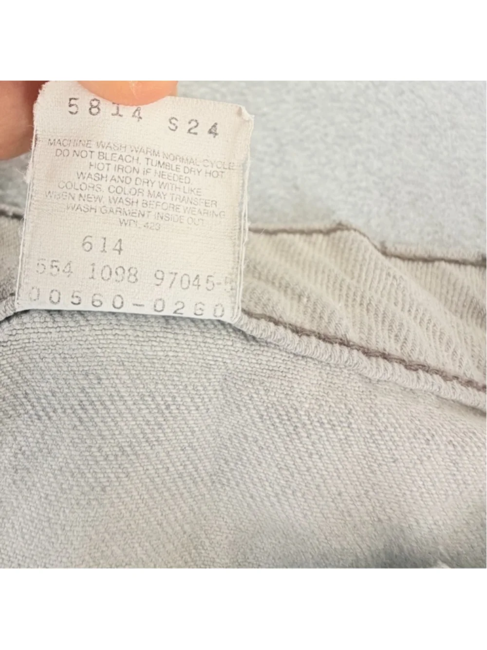 LEVI’S 560 VINTAGE 90s Jeans W40 L32 Faded Black LOOSE FIT TAPERED Distressed